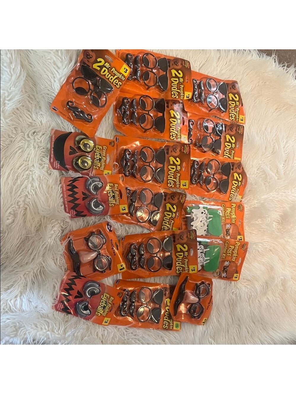 Halloween Googly Eyes and Fangs Set